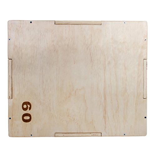 Plyobox Jumpbox Sprungkasten aus Holz von POWRX für Plyometrisches Training - 4
