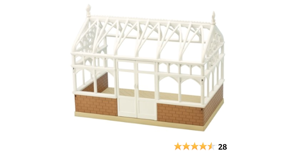 sylvanian families conservatory set