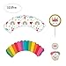 Produktbild Formemory 24 Stücke Einhorn Cupcake Toppers und Wrappers Einhorn,Einhorn Papier Cake Topper , Geburtstagstorte Topper, Einhorn-Picks für Baby-Dusche,Hochzeit und Geburtstag Party Cake Dekorationen.
