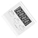 Produktbild Meisijia Weiß-LCD-Digital-Küche Kochen Timer Count Down Up Uhr Lauten Alarm Magnetischer Stundenzähler