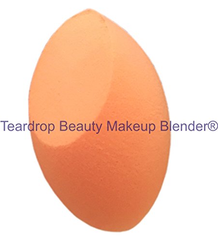 Original Teardrop Beauty Makeup Blender® FOUNDATION SPONGES WEDGE COSMETIC PUFFS (Orange Curve Only)