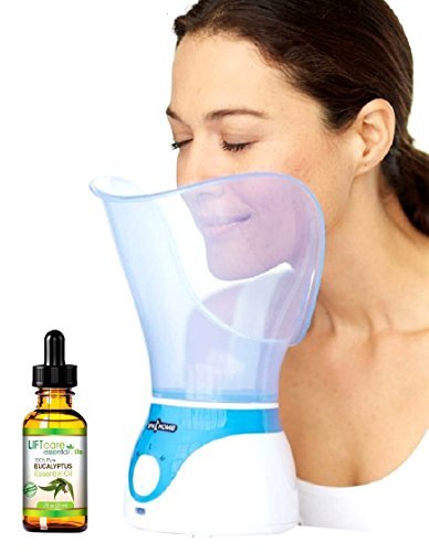 Spa Home Facial Steamer Sauna Includes FREE Eucalyptus Oil Open Pores and Extract Blackheads, Rejuvenate and Hydrate Your Skin for younger,youthful complexion RS.2534.48 (73.00% Off) - Amazon