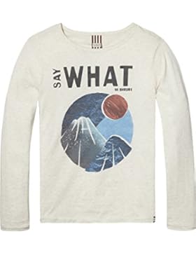 Scotch & Soda Shrunk Jungen Photo Printed T-Shirt