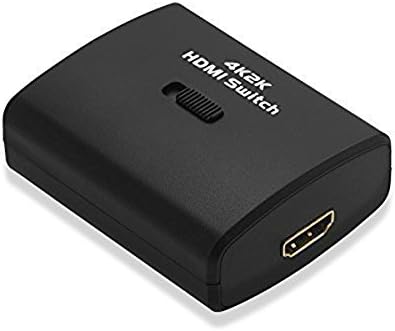 2-in-1-out Hdmi Switch 4K X 2K Manual Controlling - 3D HDMI Switcher Box with No Power Supply Needed