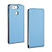 Produktbild UBMSA Skin Cover Kunstleder Tasche für Huawei P9 Schutzhülle Hülle Schale Etui Flip Case Cover UP DOWN (Blue)