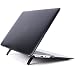 Produktbild MacBook Air 13 H¨¹lle - Ultra Slim Plastik Hartschale Schutzh¨¹lle Snap Case mit faltbarem Kickstand f¨¹r MacBook Air 13 Zoll (A1466 / A1369), Schwarz