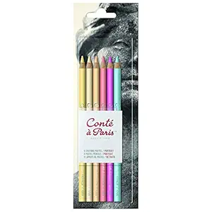 Conte A Paris Patel Pencil set of 6 Potrait