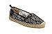 Produktbild BILLI BI Damen Espadrilles Slipper Gr 37 Black Blonda Mokkassins Schuhe#C19