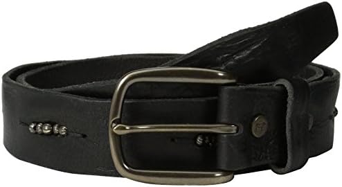 Will Leather Goods Men's Anselm Belt -  Black -