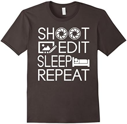 Funny Photographer Shirts Gifts I Love Photography Shirt Male Medium Asphalt