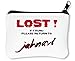 Produktbild Lost If Found Please Return Reißverschluss-Geldbörse Brieftasche Geldbörse
