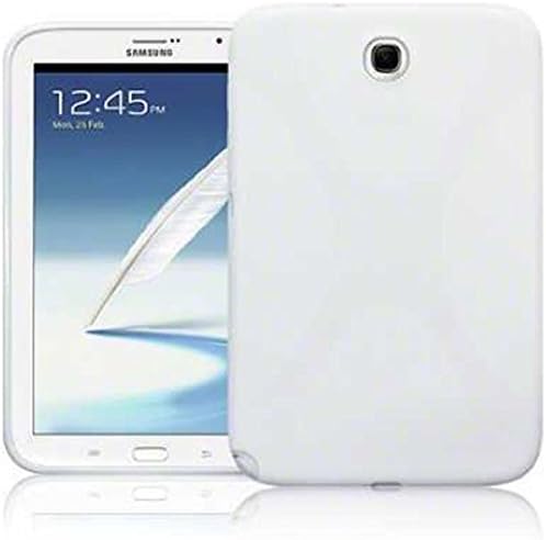 WHITE X SHAPE DESIGN GEL CASE FOR SAMSUNG GALAXY NOTE 8.0 N5100 + 6 SCREEN PROTECTORS