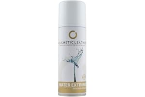 COSMETIC LEATHER PRODOTTI PROFESSIONALI PER LA CURA DELLA PELLE Spray impermeabilizzante anti acqua per scarpe e accessori in pelle e tessuto protegge da pioggia lunga durata Confezione da 200 ML.