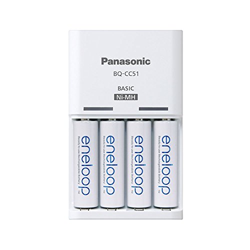 Panasonic eneloop, Ladegerät mit 4x eneloop AA, für 2/4 Ni-MH Akkus AA/AAA - 2