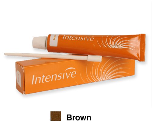 Intensive Eyelash & Eyebrow Tint Dye 14 Colours large 20ml= 30 uses Brown