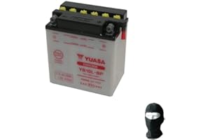 FARBROTHERSONLINE Compatible avec Piaggio X8 Street E2 (M49100) 125 2006-2007 Batterie YUASA YB10L-BP 12V / 12AH Batteries DÉJÀ PRÊTES À DÉMARRER Moteur SPÉCIFIQUE Scooter Moto