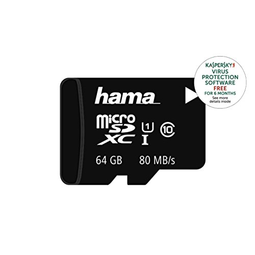 Hama microSDXC 64GB Class 10 UHS-I 80MB/s Karte - 2