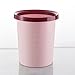 Produktbild DTH Mülleimer Bin Haushalt Toilette entriegelt Kunststoff Küche Wohnzimmer Schlafzimmer WC Müll (Pink 6L, 10L) (größe : 10L)