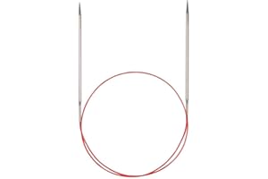 Addi Aiguilles à Tricoter circulaires, Métal, White Bronze, 100 cm, 3.25 mm