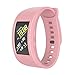 Produktbild MMLC Sansung Gear Fit 2 / Gear Fit 2 Pro Armband Silikon Sportarmband Sport Band Uhrenarmband (Pink, 140mm-220mm)