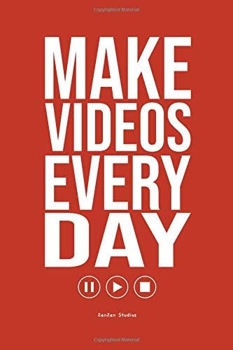 Make Videos Everyday: A Planner for Vloggers and Influencers