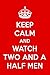 Produktbild Keep Calm And Watch Two and a Half Men: Two and a Half Men Designer Notebook