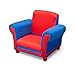 Delta Children Upholstered Chair (Blue/Red)