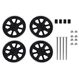 Engrenages RC Drone, Ensemble d'axe de pignon pièces de Rechange pour Quadcopter Parrot AR Drone 1.0 / 2.0