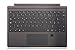 Microsoft Clavier Touch iD Type Cover AZERTY  pour Surface Pro 3, Surface Pro 4 et Surface Pro (2017) – Noir