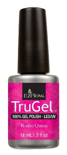 Ez Flow Trugel 4th Launch Nail Lacquer, Rodeo Queen, 0.5 Fluid Ounce by EZ Flow