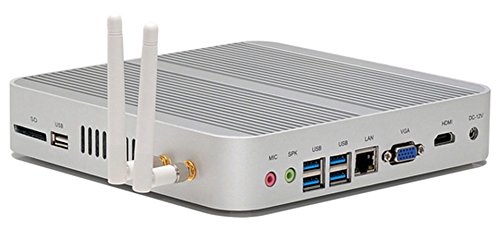 Preisvergleich Produktbild Barebone Zenion i5-v7 (I5-7200U) *lüfterlos* silber retail