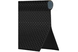 ETOMVOOP Passepoil d'auvent de 3 mètres de long - 8 mm - Double rabat - Noyau en PVC noir - Bande de perlage pour camping-car, caravane, camping, tentes - Accessoires extérieurs