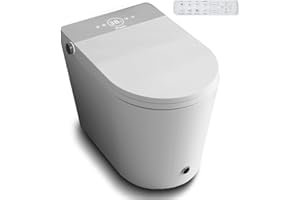 Nashi - Toilette japonaise intelligente | Jet d'eau, siège chauffant et séchage | Ouverture automatique | Nettoyage automatique et stérilisateur UV | Ovian SE