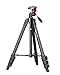 Price comparison product image Rollei Compact Traveler Star S1 (formerly DIGI 3400) - Compact Tripod - Height 125 cm - with Ball Head - Aluminium - Black