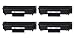 Produktbild Cool Toner 4 pack Compatible Toner für HP Q2612A 12a für HP LaserJet 1010 1012 1015 1018 1020 1022 3015 3020 3030 3050 3050Z 3052 3055 M1005MFP M1319MFP, HP Q2612A, 2000 seiten
