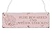 Produktbild Holzschild Shabby Chic Vintage Türschild RUHE BEWAHREN UND WEITER STRICKEN