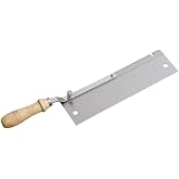 wolfcraft Hand saw with angled handle I 6925000 I For near ground sawing | Ideal saw for ground flush cuts and wooden door fe