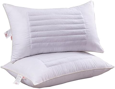 Vaevanhome Neck Pillow Cassia Seeds Striped Buckwheat Shell Soft Home