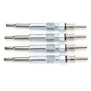 Engine Glow Plugs, 4PCS Metal Heavy Duty 7786869 Replacement for 1 Series E81 E87 2003 2011 for Car Modification