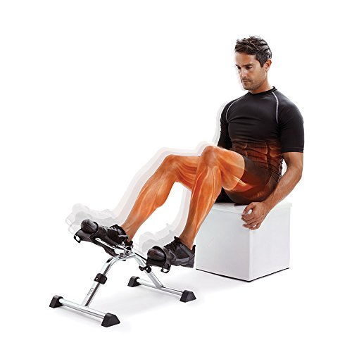 66fit Arm- u. Bein-Pedaltrainer – faltbarer mini Heimtrainer, Physiotherapie von 66Fit ...