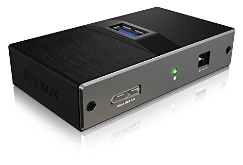 Icy Box IB-AC611 4-fach USB 3.0 Hub mit 1x USB-Ladeport und zusätzlichem 5 V Netzteil - 2