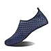 Produktbild Strandschuhe Badeschuhe Schwimmen Aqua Barfuß Wassersport Yoga Schuhe Leicht Rutschfeste für Damen Herren (Yh Blau, 37/38EU) (Asian size 38-39)