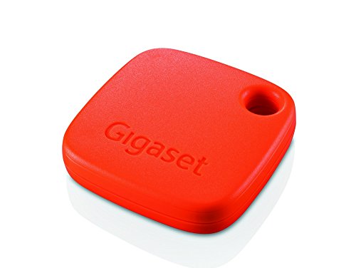 Gigaset G-tag Bluetooth Schlüsselfinder/Ortungsgerät (Bluetooth 4.0, 3-er Pack) rot/orange/grün - 3
