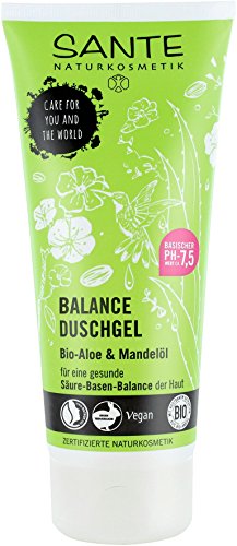 SANTE Naturkosmetik Balance Duschgel, 2er Pack (2 x 200 g)
