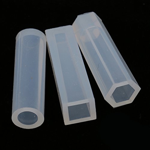 MagiDeal 5 Stück Sortierte Schmuck Silikonform Schmuckgießform Gießform silicone mould – Klar2, Größe2 - 7