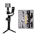 Produktbild HSKB 3-Achsen Handheld Gimbal Stabilizer mit Fokus Pull & Zoom-Fähigkeit 360 ° drehen Handstabilisator für iPhone XS/XR/X/8/8 Plus für GoPro Visuellen Automatischen Stabilisatoren Stativ