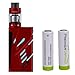 Produktbild Smok T-Priv Kit - 220W Mod with 2ml TFV8 Baby Tank - Red/Black - including 2 x Premier Vaping 40A 2600mAh 18650 Batteries
