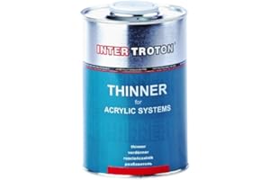 Inter Troton Universal Verdünnung für Acryl-Erzeugnisse 1L Thinner mittel beste Qualität