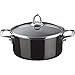 Produktbild Kochstar 5100981220 Bratentopf mit Glasdeckel, Metallica Solid, Emaille, schwarz, 20 x 20 x 15 cm