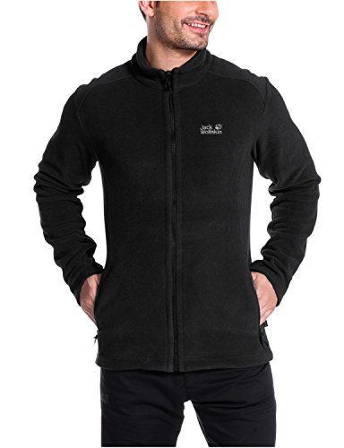 Jack Wolfskin Herren Fleecejacke Midnight Moon, black, XXL, 1702601-6000006